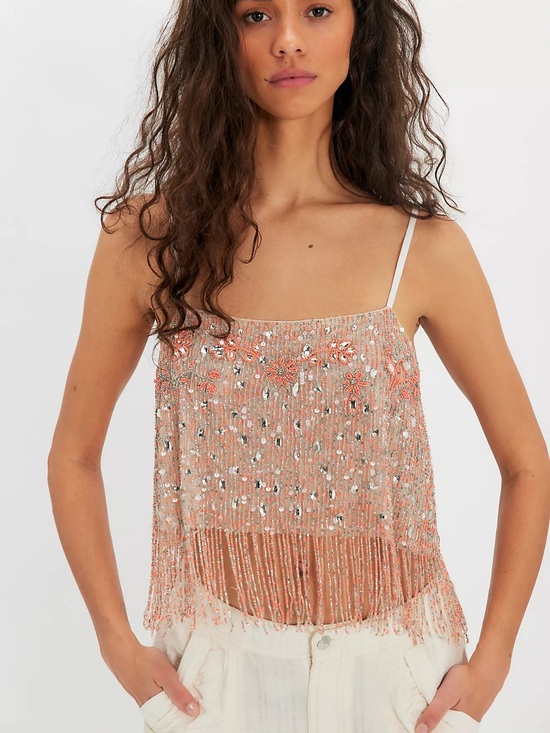 Free People Tops - Free people Juliet Beaded Top
